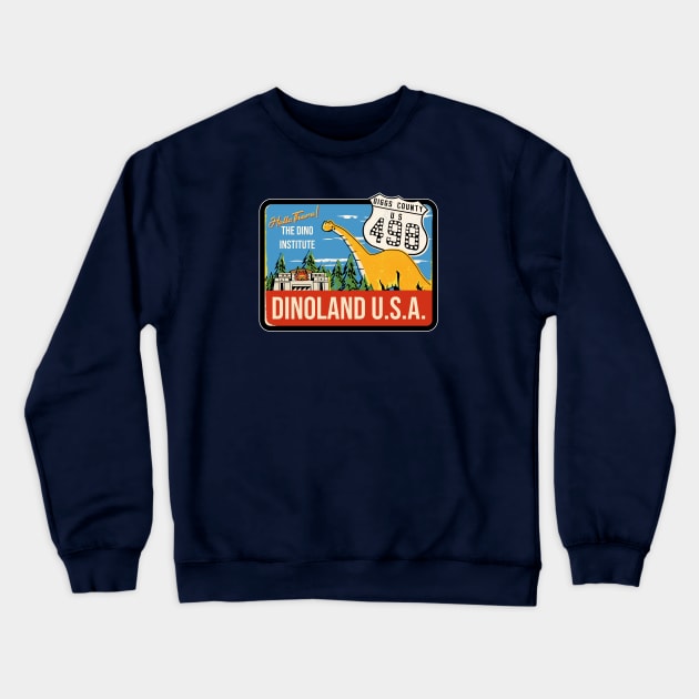 Vintage Dinoland Crewneck Sweatshirt by theSteele